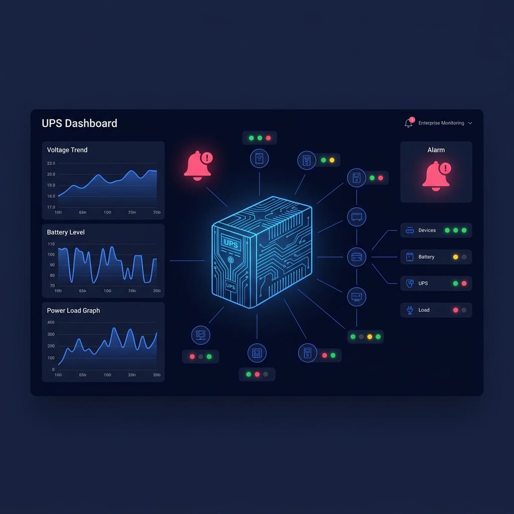 Sistema de Monitoreo IoT para UPS y Dispositivos Críticos - Pharalax Solutions